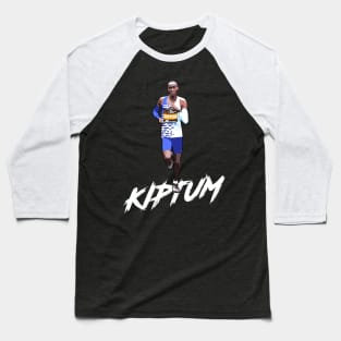 Kelvin Kiptum Baseball T-Shirt